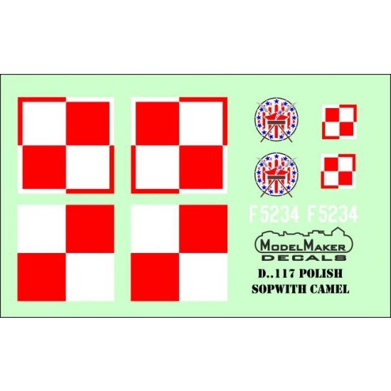 1/48 POLISH SOPWITH CAMEL (decal)