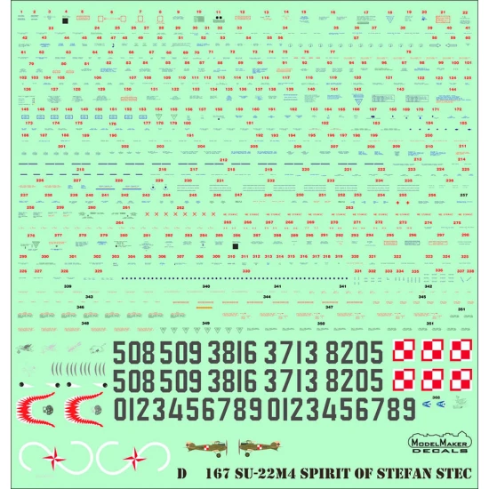 1/72 Su-22M4 Spirit of Stefan Stec (decal)