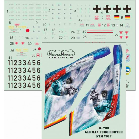 1/48 German Eurofighter NATO Tiger Meet 2017 (decal)