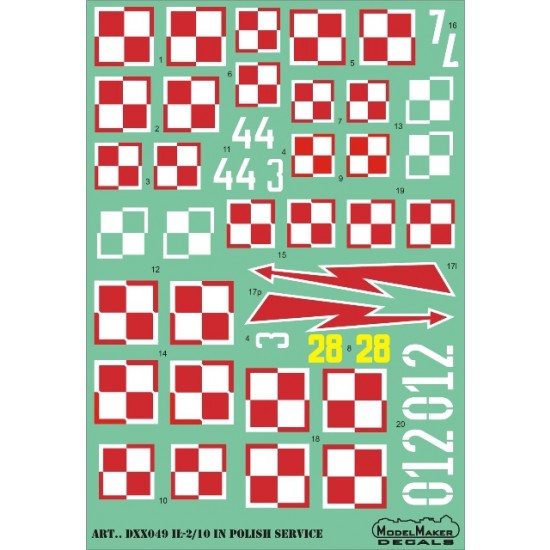 1/72 IL-2/10 in Polish service (decal)
