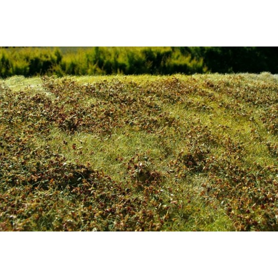 [Premium Line] Grass Mat - Low Bushes, Autumn Colour (Size: 18x28cm / 7