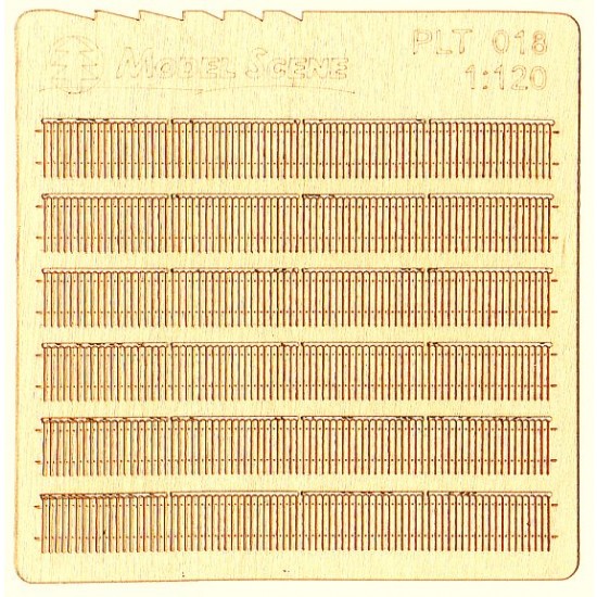 1/120 Stockade Privacy Fence Type 18