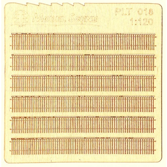 1/120 Stockade Privacy Fence Type 18