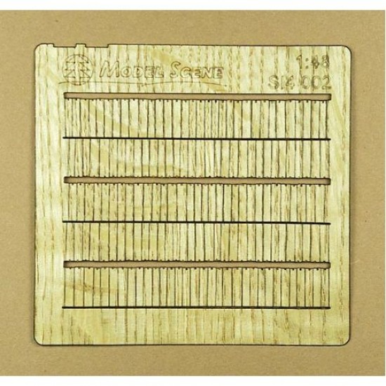 1/48 Wooden Shingles with Spikes