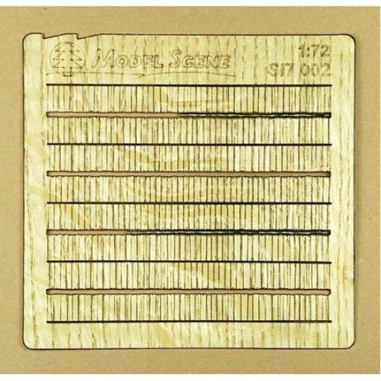 1/72 Wooden shingles with spikes