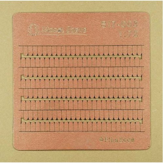 1/72 Roof tiles