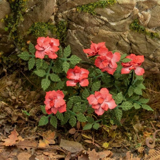 Low Fi Roses 1/32 1/35 Low Vegetation - Roses Model Scene VG3-043