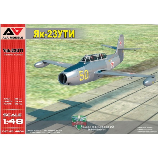 1/48 Yakovlev Yak-23 UTI Military Trainer