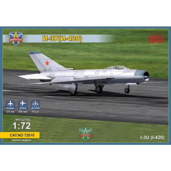 1/72 Soviet Mikoyan I-3U (I-420) Interceptor