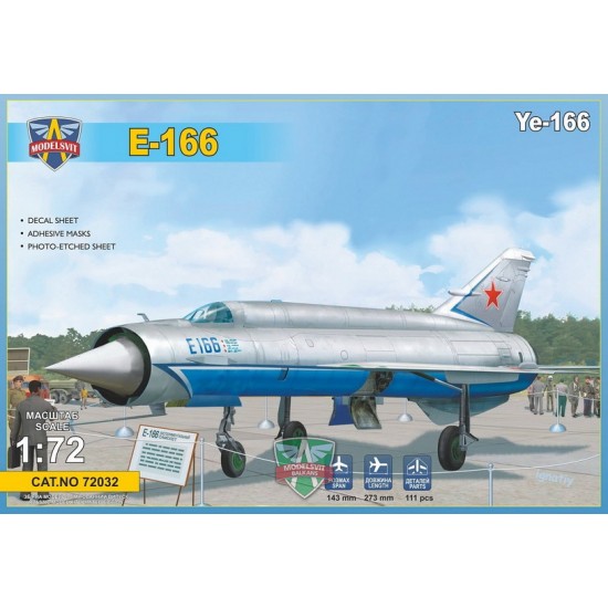 1/72 Mikoyan-Gurevich Ye-166 Heavy Experimental Interceptor