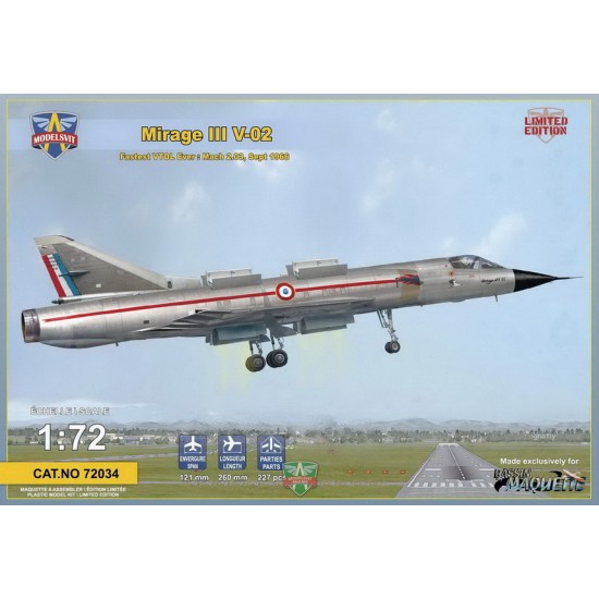 1/72 Mirage III V-02 Fastest VTOL Ever