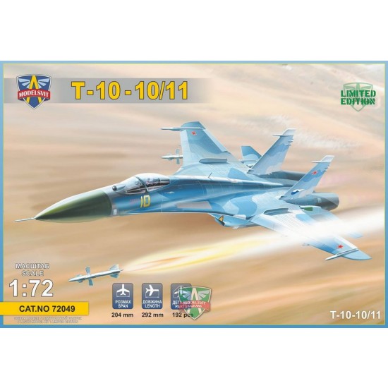1/72 Sukhoi T-10-10/11 Advanced Frontline Fighter Prototype