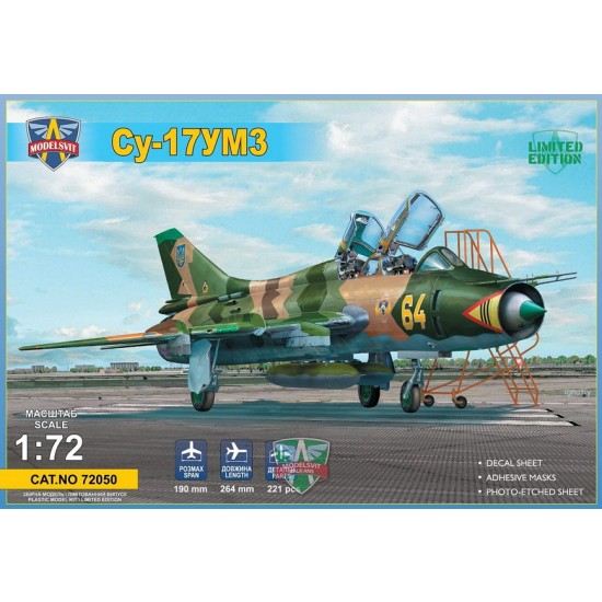 1/72 Sukhoi Su-17UM3 Advanced Two-Seat Trainer