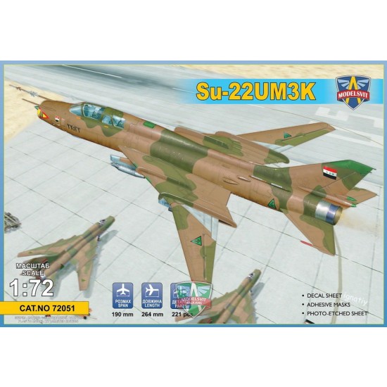 1/72 Sukhoi Su-22UM3K Advanced Two-Seat Trainer (Export Vers.)