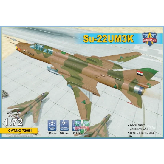 1/72 Sukhoi Su-22UM3K Advanced Two-Seat Trainer (Export Vers.)