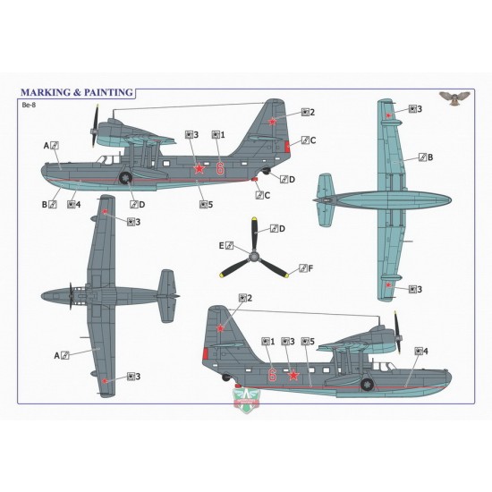 1/72 Be-8 Passenger Amphibian Aircraft