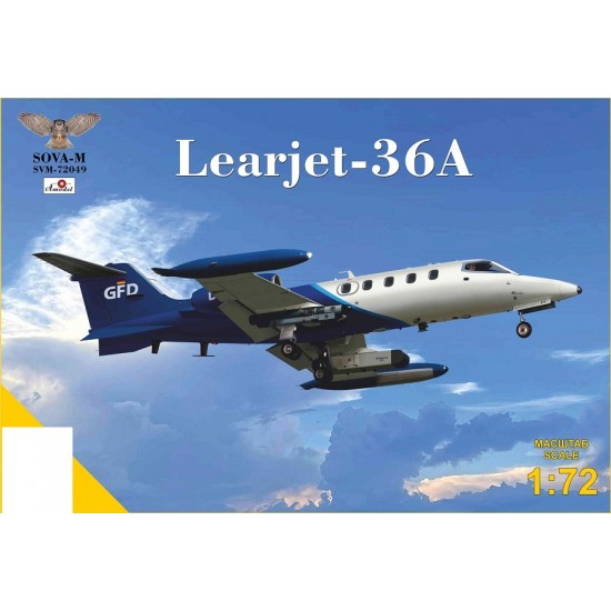 1/72 Learjet-36A with Experimental Radar Pod (in GFD service)