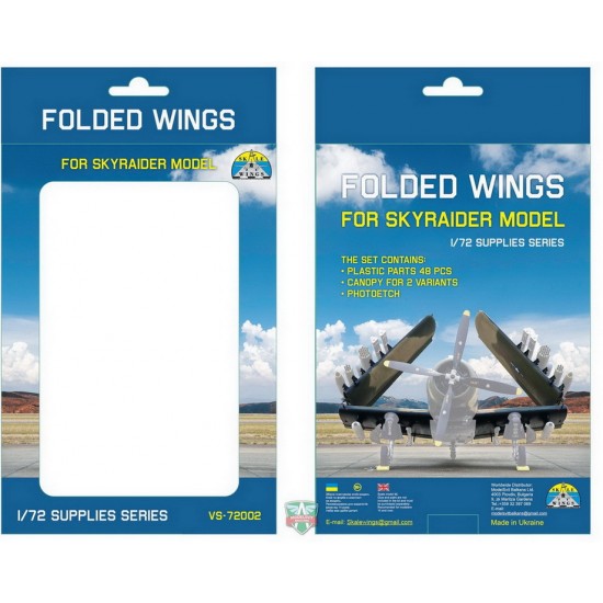 1/72 Folded Wing Set for Douglas AD-5W Skyraider Series