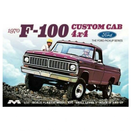 1/25 1970 F-100 Ford Custom Cab Truck