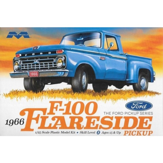 1/25 1966 Ford F-100 Flareside Pickup