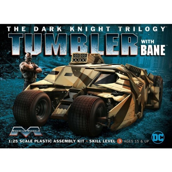 1/25 Batman Dark Knight Armored Tumbler w/Bane
