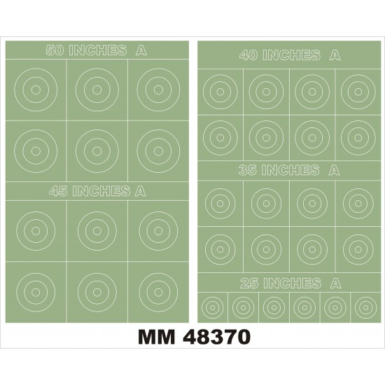 1/48 RAF Roundels Type A Paint Mask 