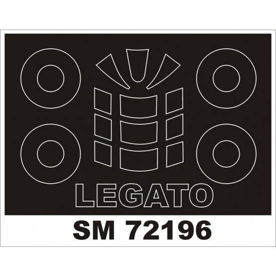 1/72 Hawker Hurricane Paint Mask for LEGATO kit