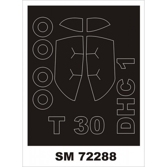 1/72 DHC-1 T-30 Paint Mask for AZ-Model Kits