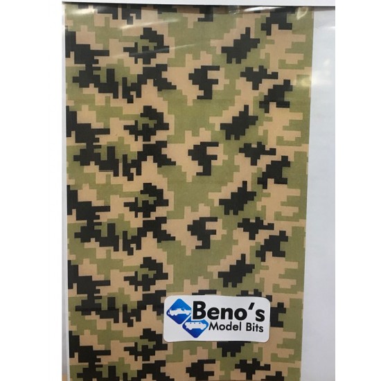 1/35 Hexagonal Pattern Camouflage (water-slide decals)