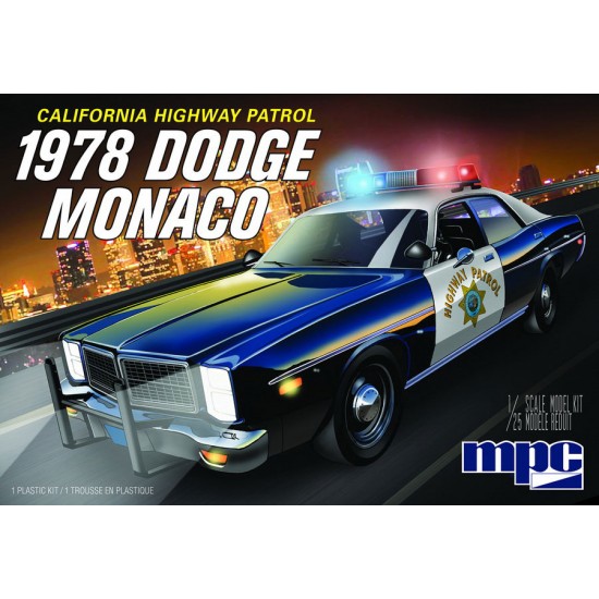 1/25 1978 Dodge Monaco CHP Police Car