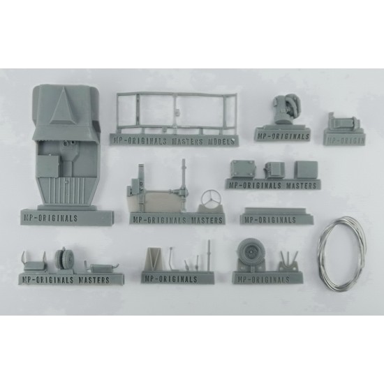 1/48 Willys Jeep NC-1A APU Resin Kit