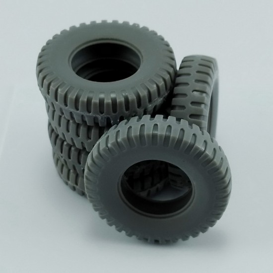 1/48 US M8 and M20 Spare Tyres for Tamiya kits