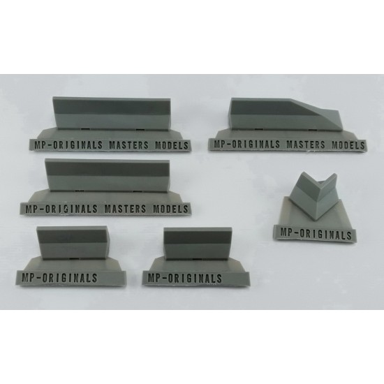 1/48 Beton Barriers (high 50cm)