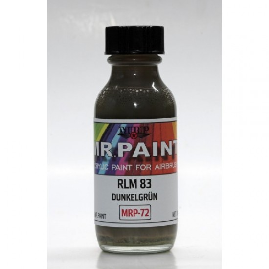 Acrylic Lacquer Paint - RLM 83 Dunkelgrun 30ml