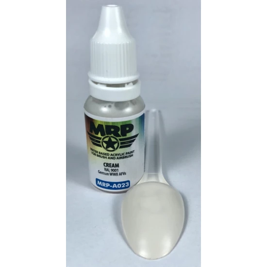 Acrylic Paint - WWII German AFVs Cream (RAL 9001) 17ml