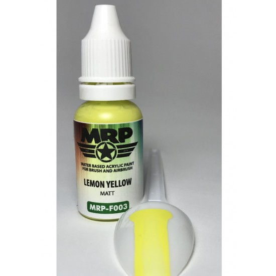 Acrylic Paint for Figure - Lemon Yellow Matt (17ml)