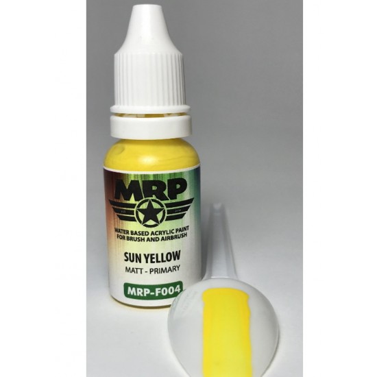 Acrylic Paint for Figure - Sun Yellow Matt Primary (17ml)