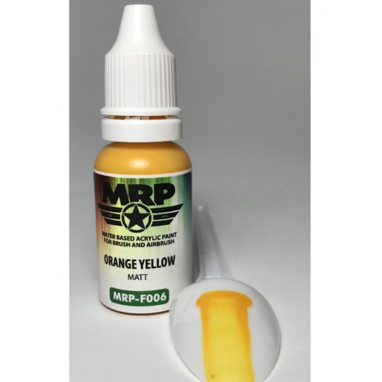 Acrylic Paint for Figure - Orange Yellow Matt (17ml)