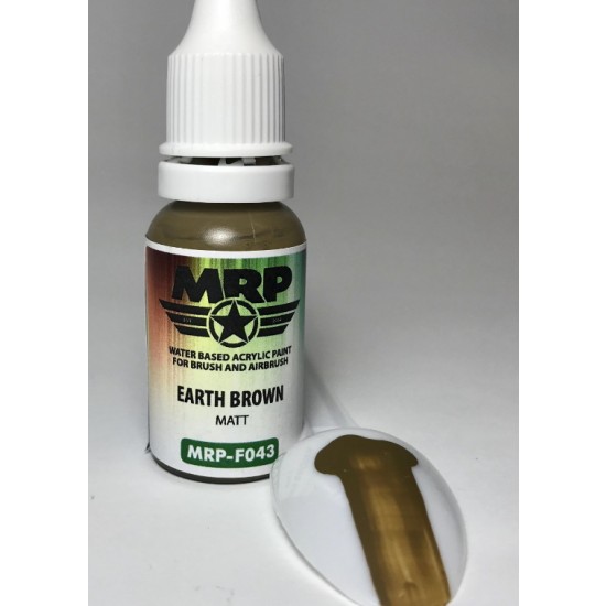 Acrylic Paint for Figure - Earth Brown Matt (17ml)