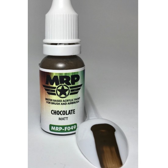 Acrylic Paint for Figure - Chocolate Matt (17ml)