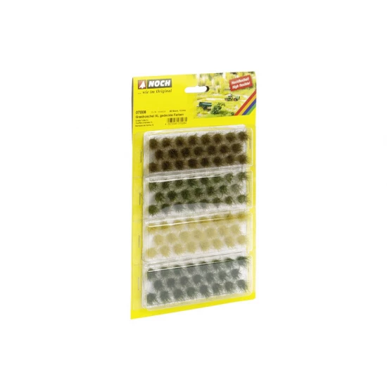 Grass Tufts XL Muted Colours (Length: 12mm, 92pcs)