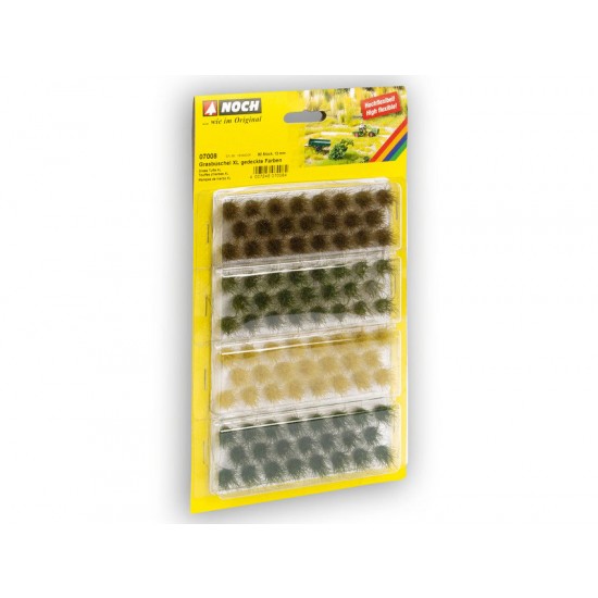 Grass Tufts Muted Colours (Length: 6mm, 104pcs)