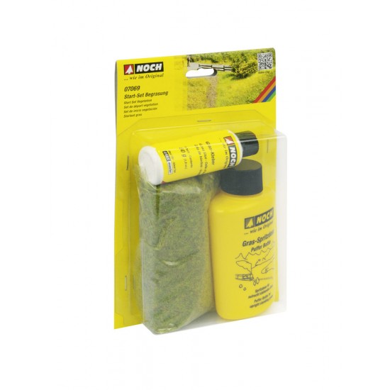 Start Set Vegetation (40g, 2.5mm, Puffer Bottle, 50g Grass Glue)