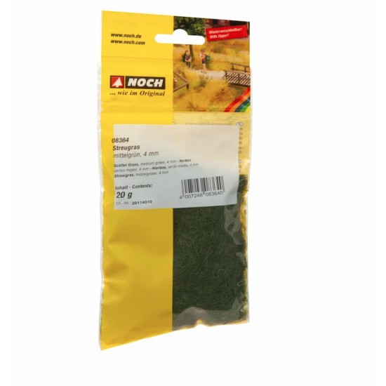 Scatter Grass Medium Green (4mm, 20g bag)