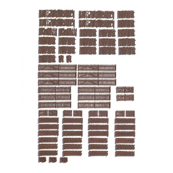 HO Scale Garden Fences (Length: 2700.00mm)