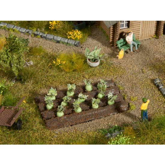 HO Scale Cabbage Turnips (Length: 30mm, Width: 60mm)