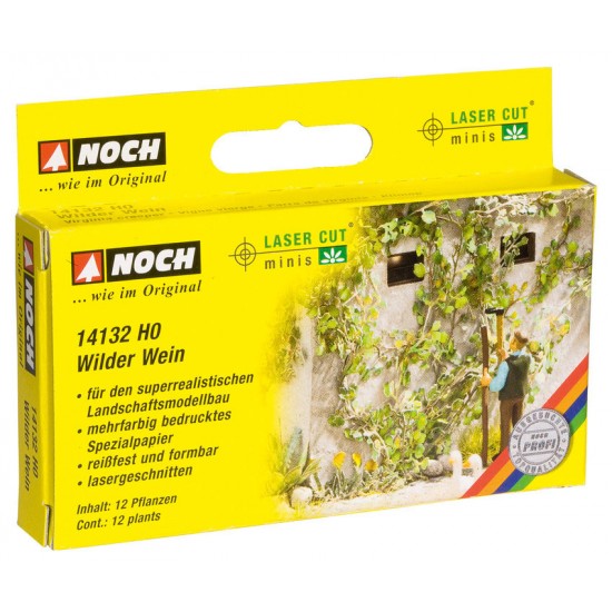 HO Scale Virginia Creeper (12 plants)