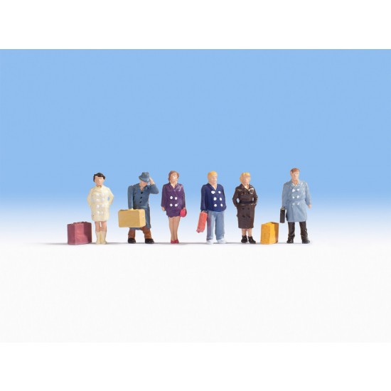 HO Scale Passengers (6 figures)