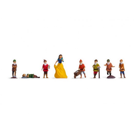 HO Scale Snow White and the Seven Dwarfs