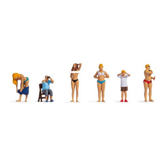HO Scale Voyeurs (6 figures)